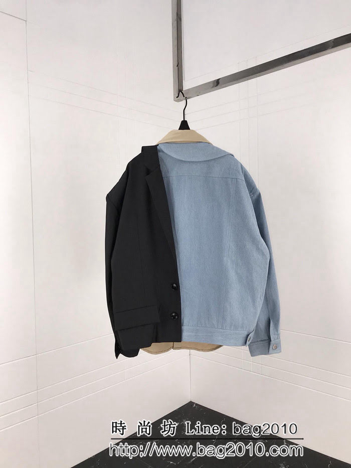 BURBERRY巴寶莉 Gosha rubchiskiy 聯名款 18FW秋冬新款外套 高版本情侶款 ydi2450